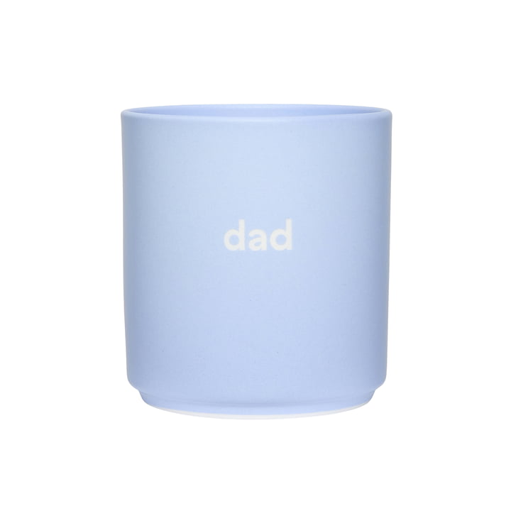 AJ Favourite Porcelain mug, dad / dusty blue by Design Letters