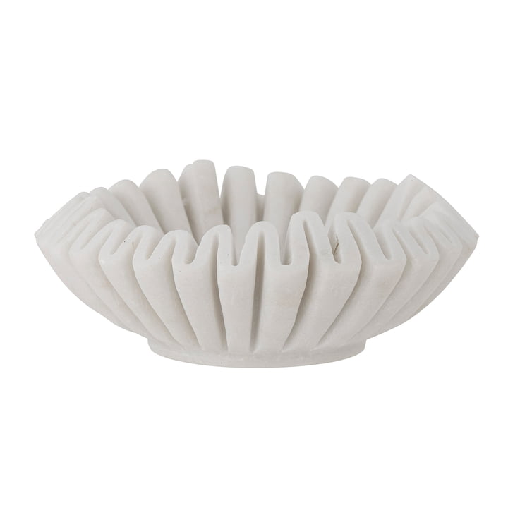 Bloomingville - Harmonia bowl, white marble