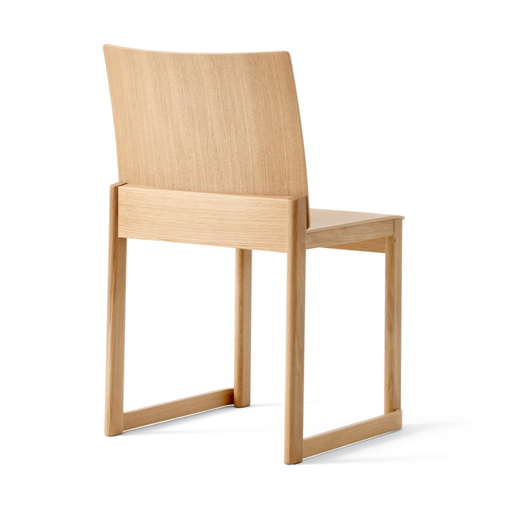 Allwood Side Chair AV35, oak lacquered from & Tradition