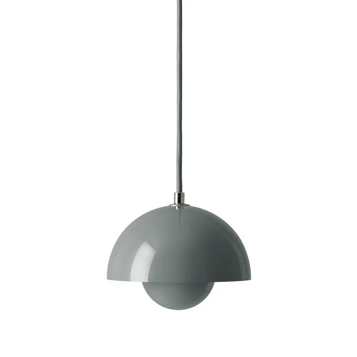 FlowerPot Pendant light VP10, stone blue from & Tradition
