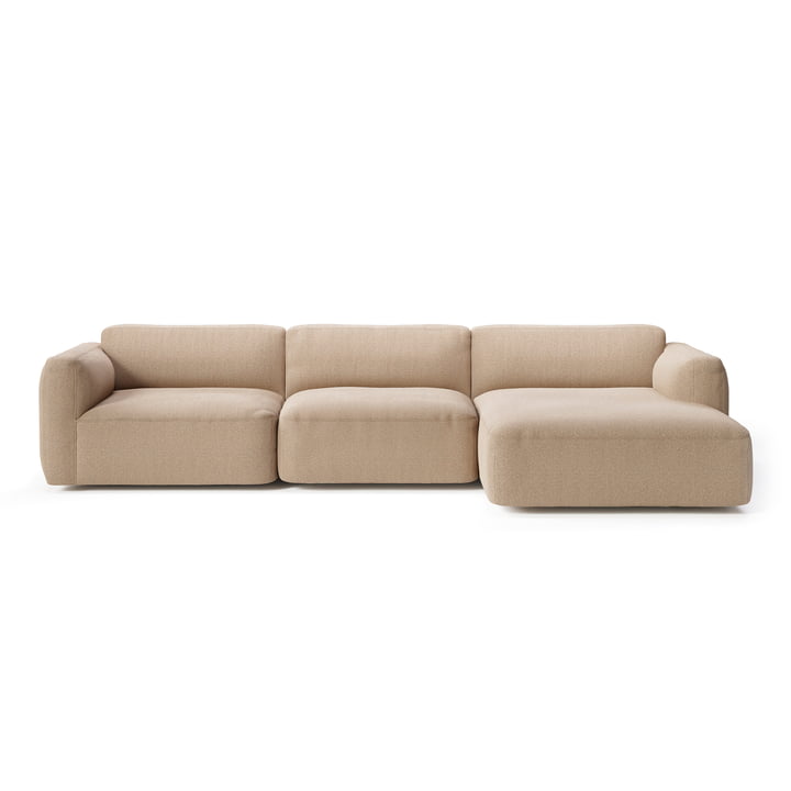 Develius Mellow Corner sofa, configuration F, beige (Karakorum 003) on & Tradition
