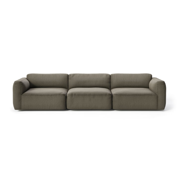Develius Mellow Sofa, configuration D, warm gray (Barnum 08) from & Tradition