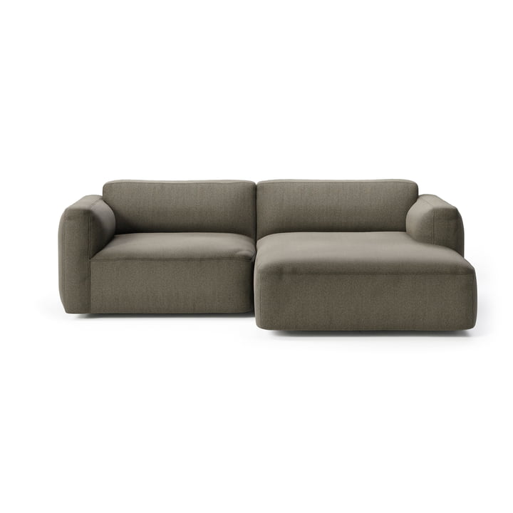 Develius Mellow Corner sofa, configuration B, warm gray (Barnum 08) from & Tradition