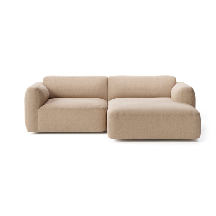 Develius Mellow Corner sofa, configuration B, beige (Karakorum 003) from & Tradition
