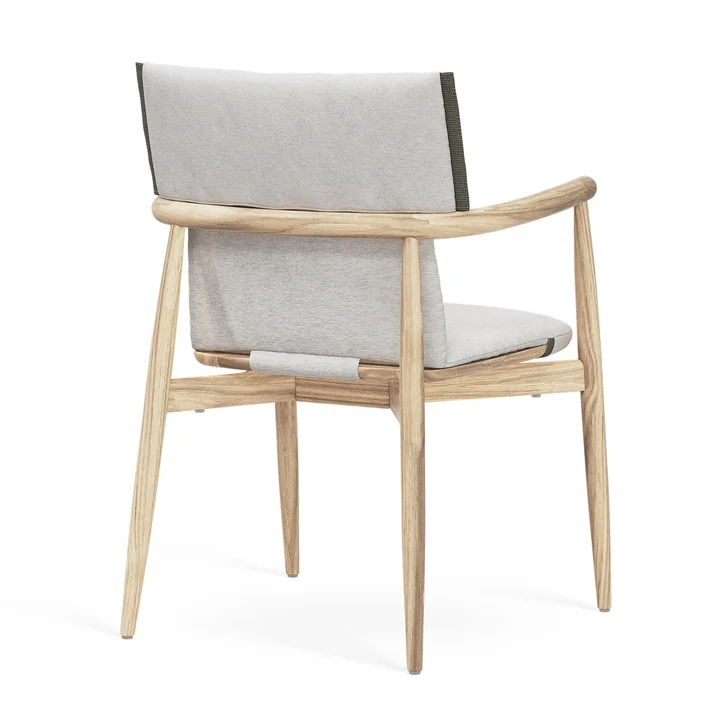 Embrace Garden armchair, untreated teak from Carl Hansen