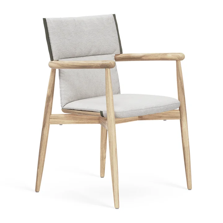 Embrace Garden armchair, untreated teak from Carl Hansen