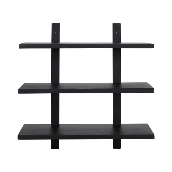 House Doctor - Set Shelf, mango wood, black