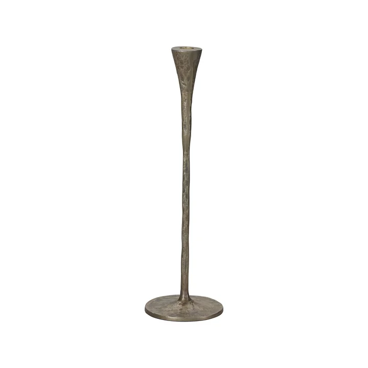 House Doctor - Stada Candlestick, H42.5 x D12.5 cm, antique brass