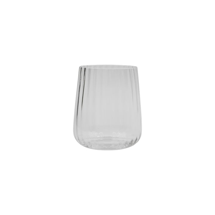 House Doctor - Rill drinking glass, clear