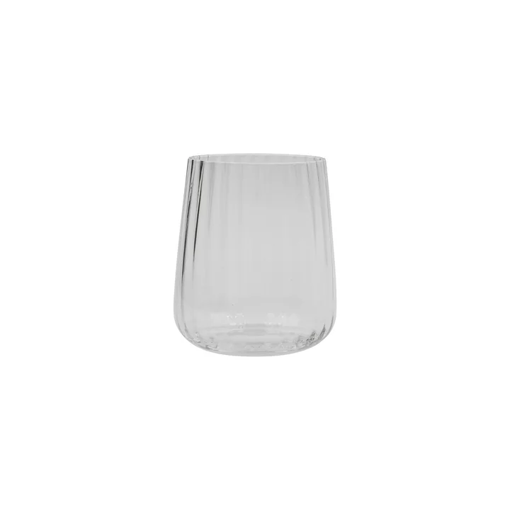 House Doctor - Rill drinking glass, clear