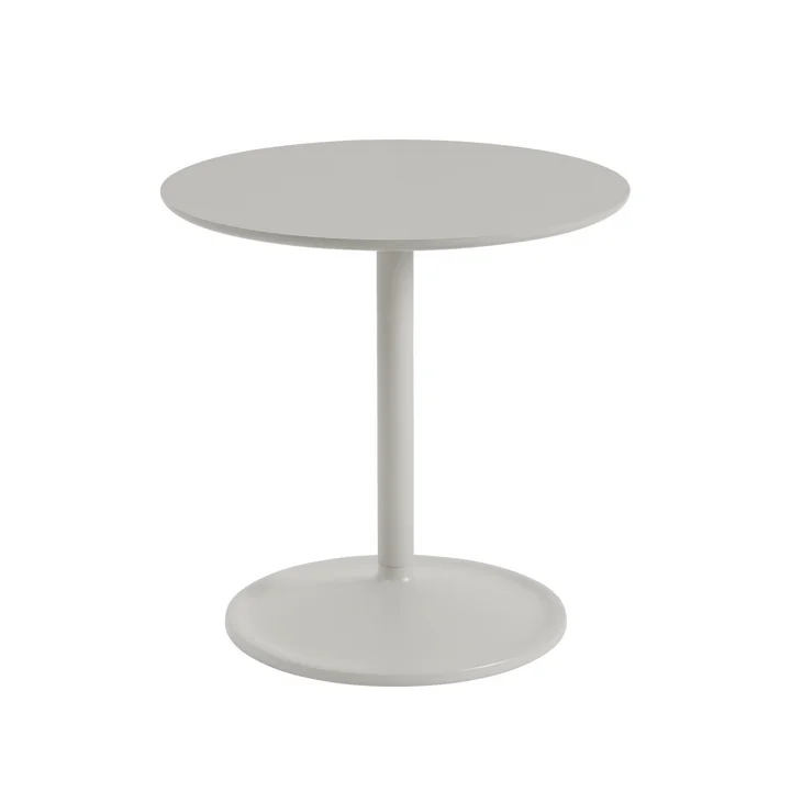 Muuto - Soft Side table, Ø 48 cm, H 48 cm, gray