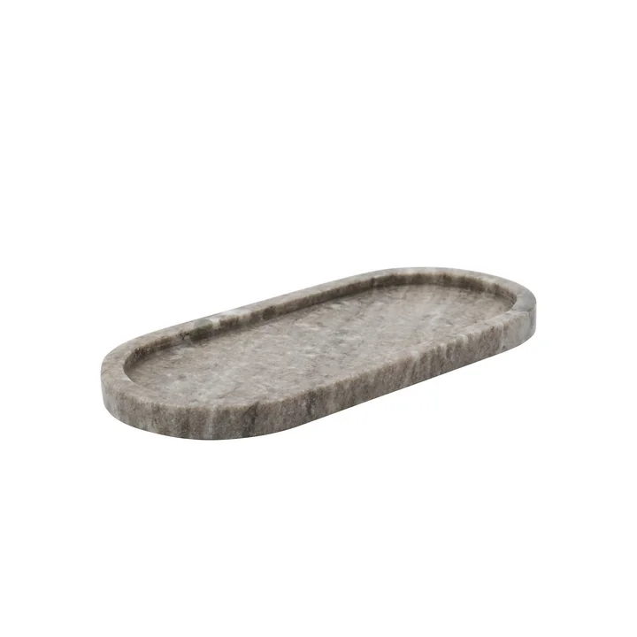 Marble Tray, 12.5 x 28 cm, beige from Meraki