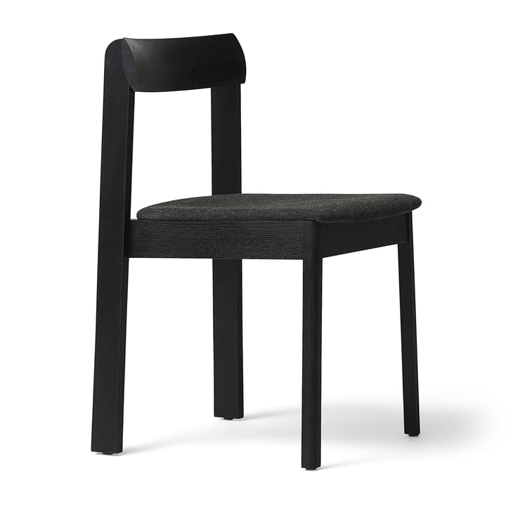 Blueprint Chair, black lacquered / black 376 (Hallingdal 65) from Form & Refine