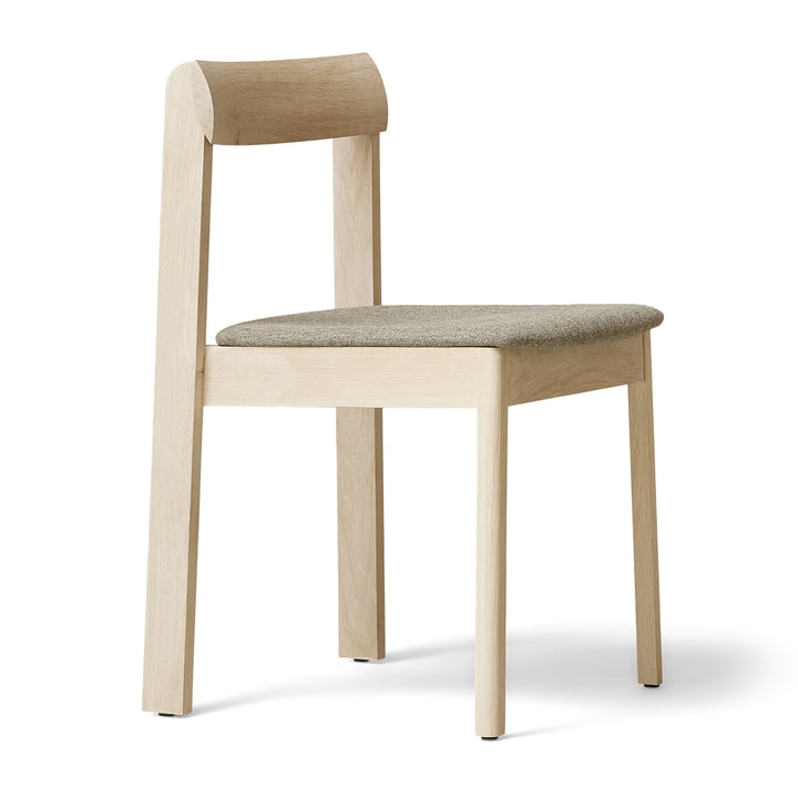 Blueprint Chair, white oiled oak / brown 227 (Hallingdal 65) from Form & Refine