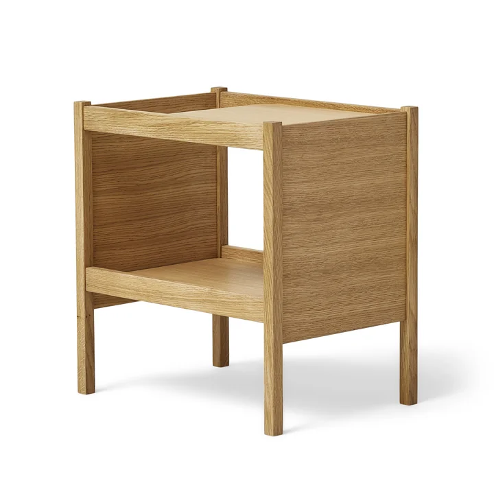 Journal Side table, oiled oak from Form & Refine