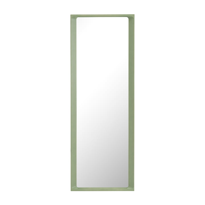 Muuto - Arced Mirror, 170 x 61 cm, light green