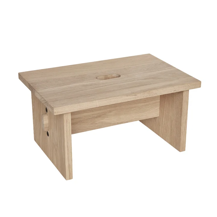 Arca Stool, oak from OYOY Mini