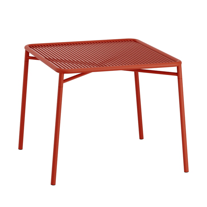 Ivy Garden dining table, 90 x 90 cm, sienna red from OUT Objekte unserer Tage