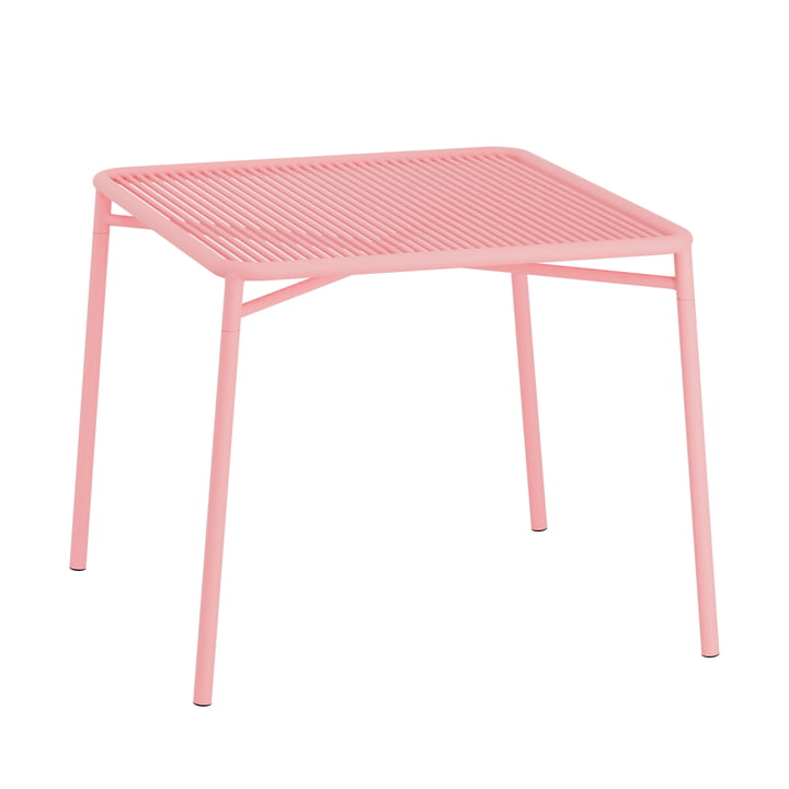Ivy Garden dining table, 90 x 90 cm, pale pink by OUT Objekte unserer Tage