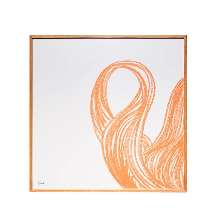 Hello Frame, 80 x 80 cm, natural from Hübsch Interior