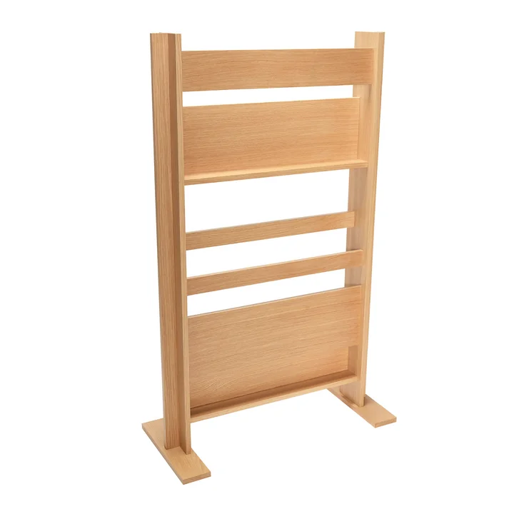 Forma magazine holder from Hübsch Interior