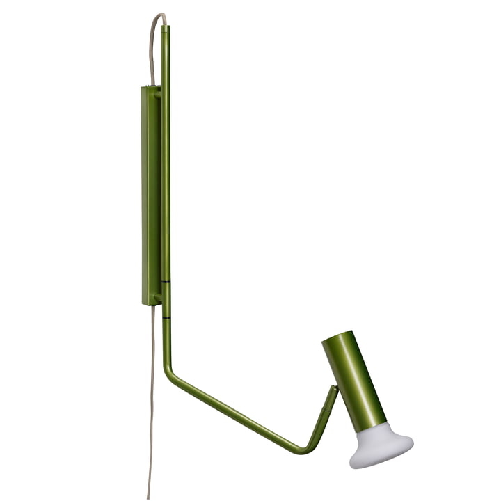 Wally Wall light, green from Hübsch Interior