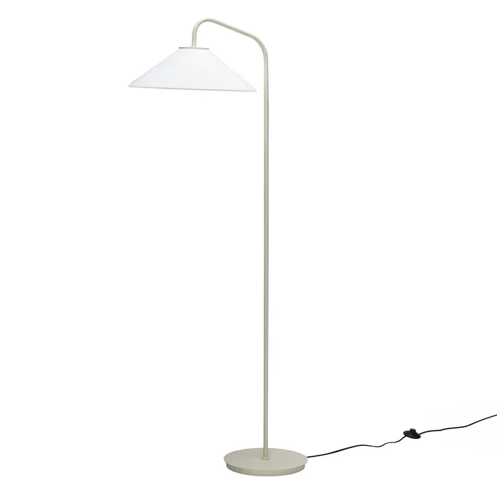 Solid Floor lamp, sand from Hübsch Interior