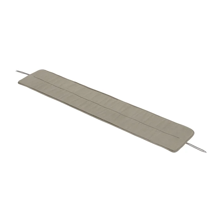 Muuto - Seat cushion for Linear Steel bench, L 170 cm, light gray