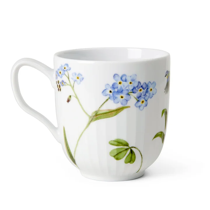 Kähler Design - Hammershøi Summer, mug, 33 cl, forget me not
