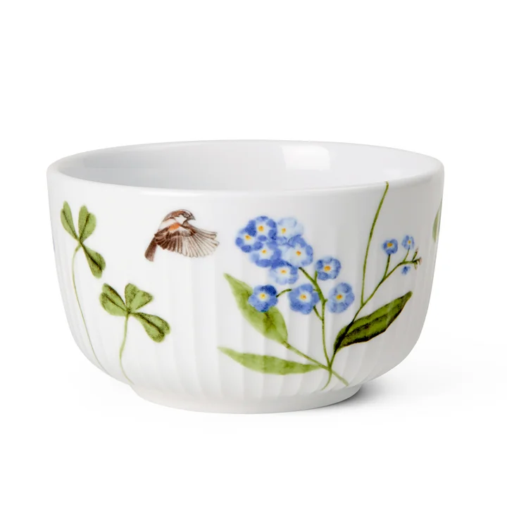 Kähler Design - Hammershøi Summer, bowl, Ø 12 cm, forget me not