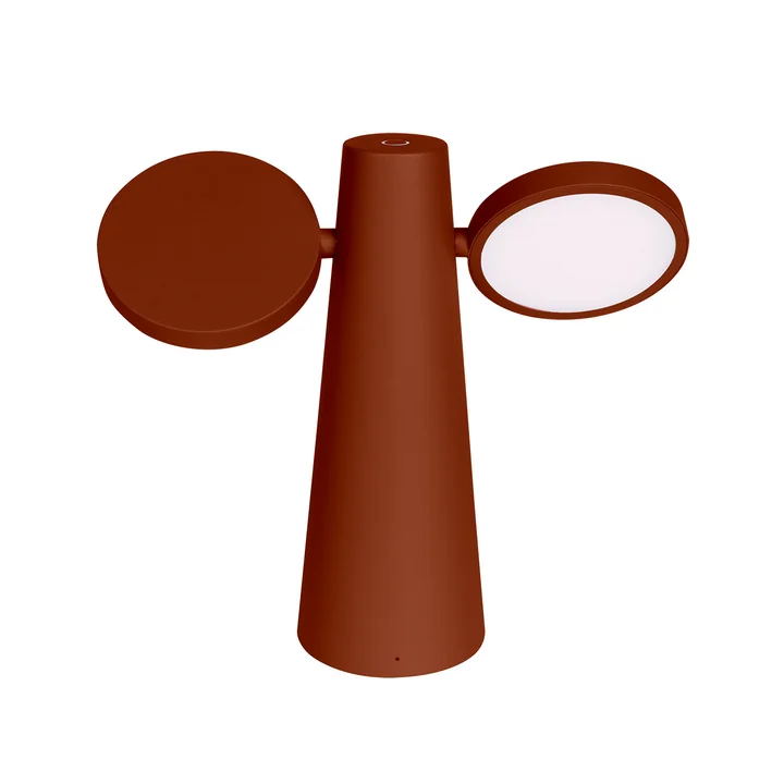 Fermob - Oto Battery LED light, ochre red