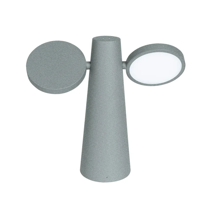 Fermob - Oto Rechargeable LED light, lapilli gray