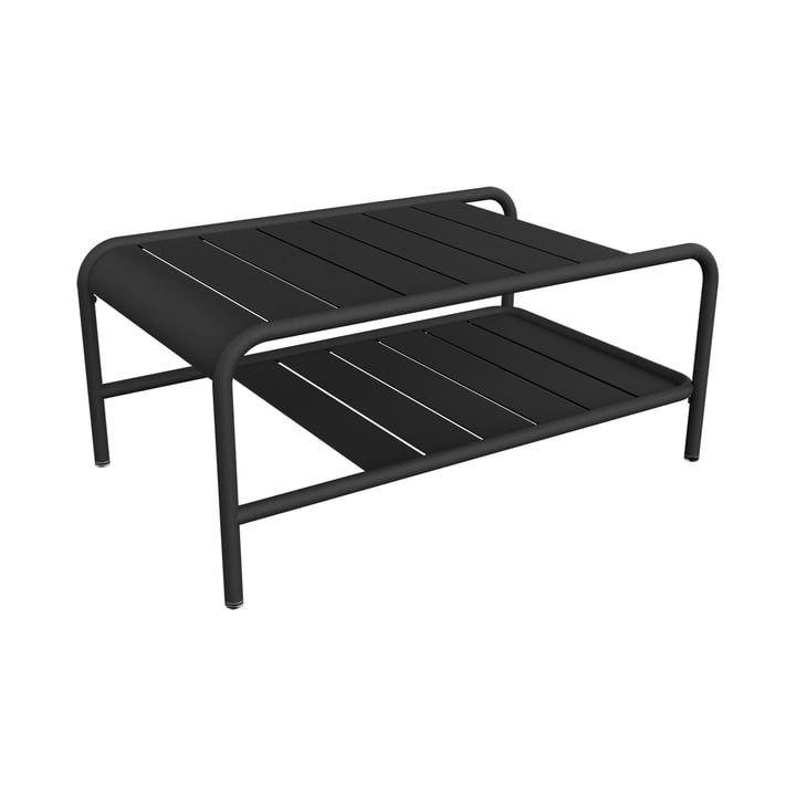 Fermob - Luxembourg low table, 90 x 55 cm, anthracite