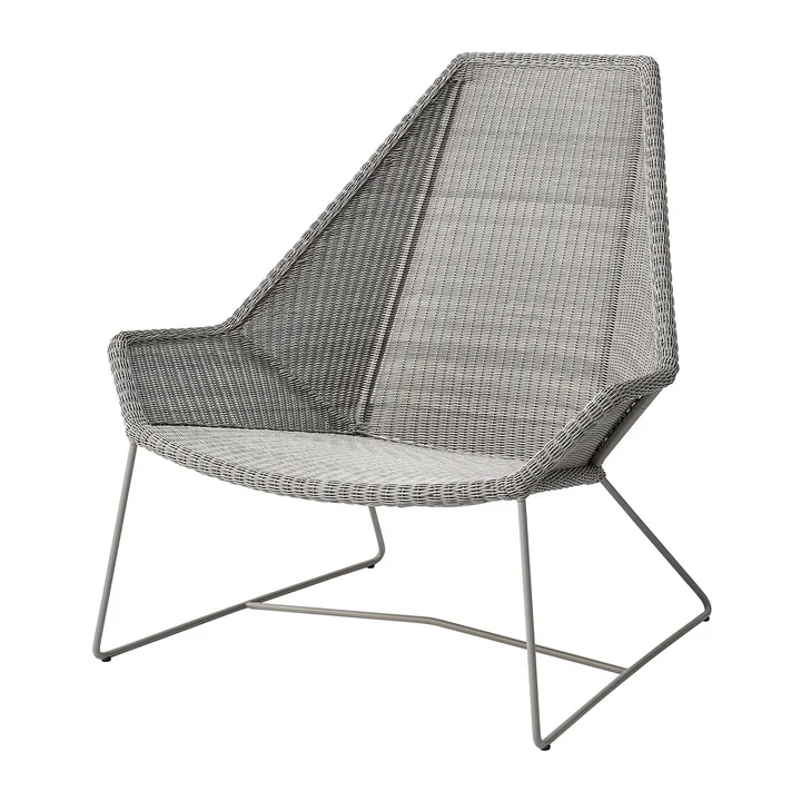 Cane-line - Breeze Highback armchair (5469) Outdoor, taupe