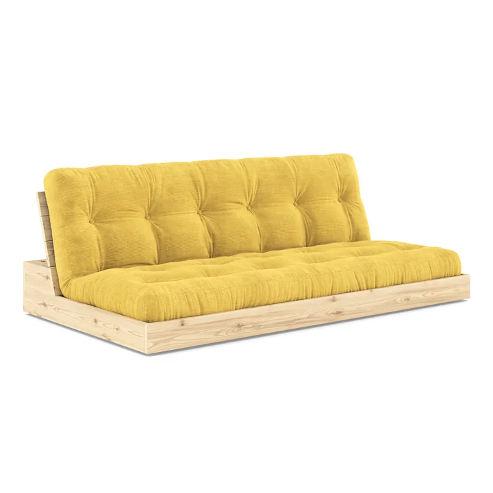 Karup Design - Base Sofa bed, clear lacquered pine / honey