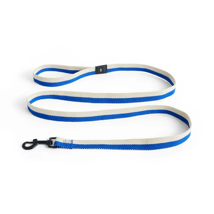 HAY - Dogs Dog lead, M/L blue / off-white