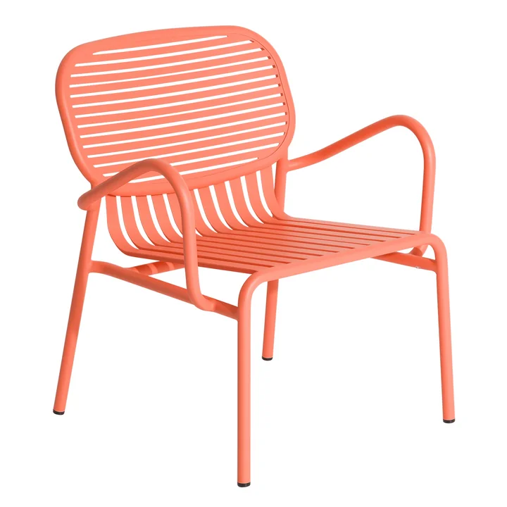 Petite Friture - Week-End Outdoor Armchair, coral