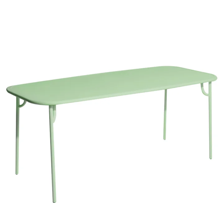 Petite Friture - Week-End Table, 180 x 85 cm, pastel green