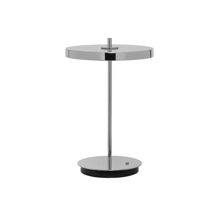 Umage - Asteria Move LED Table lamp V2, H 30.6 cm, polished steel