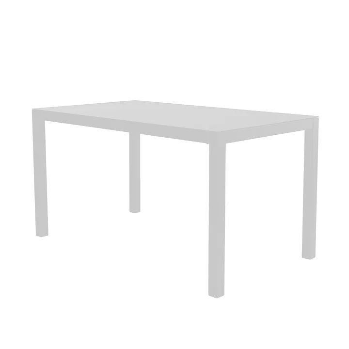 Fiam - Aria Extendable table, 140 / 200 x 80 cm, white