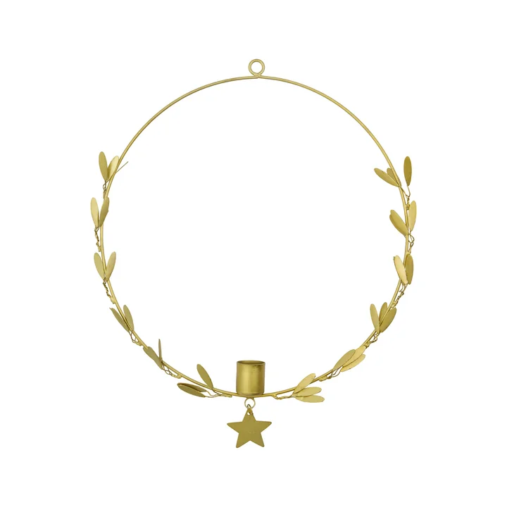 Mistletoe candlestick from House Doctor