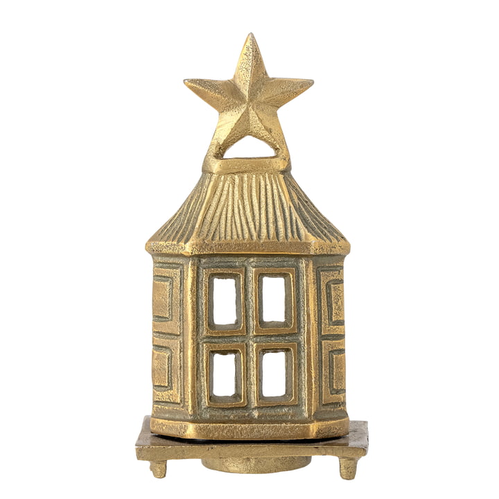 Bloomingville - Crista tea light holder, L9 x H17 cm, gold