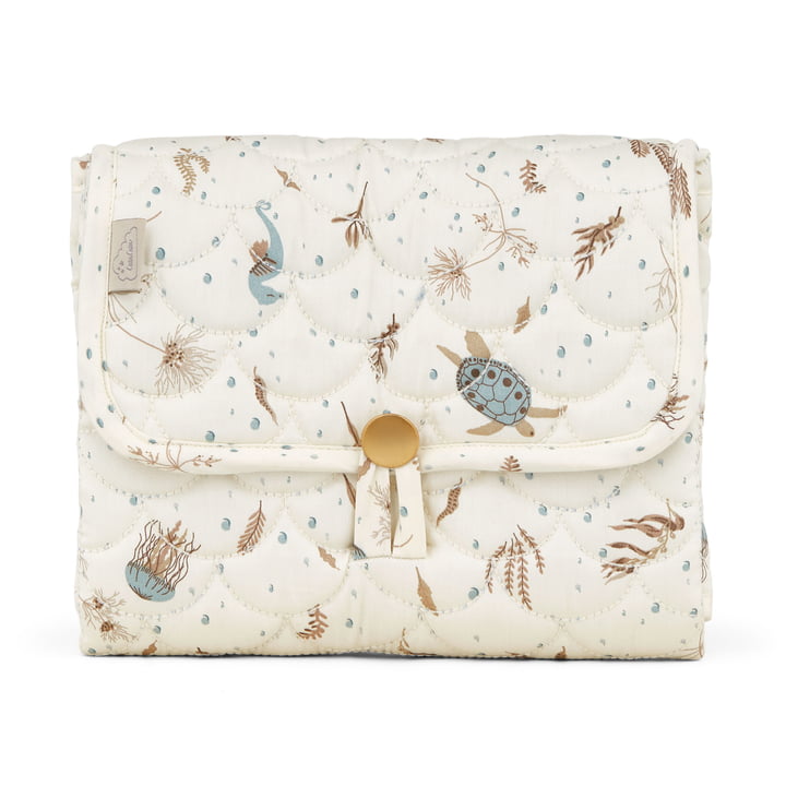 Cam Cam Copenhagen - Quilted changing mat, sea garden