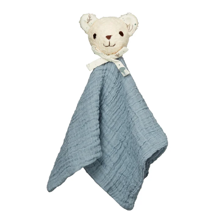Cam Cam Copenhagen - Cuddle cloth, bear, florentine blue