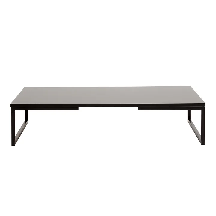 Mirror Coffee table, large, black lacquered by Softline