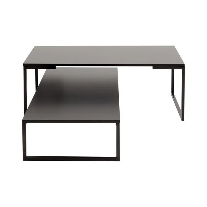 Mirror Coffee table, large, black lacquered by Softline