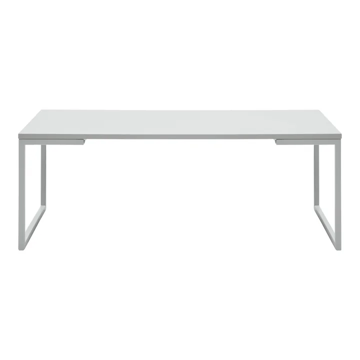 Mirror Coffee table, large, white lacquered by Softline