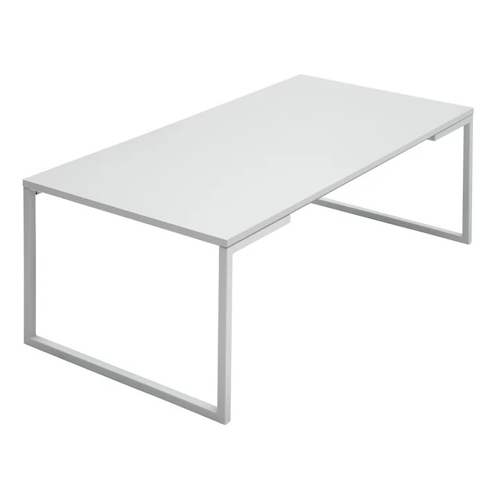 Mirror Coffee table, large, white lacquered by Softline