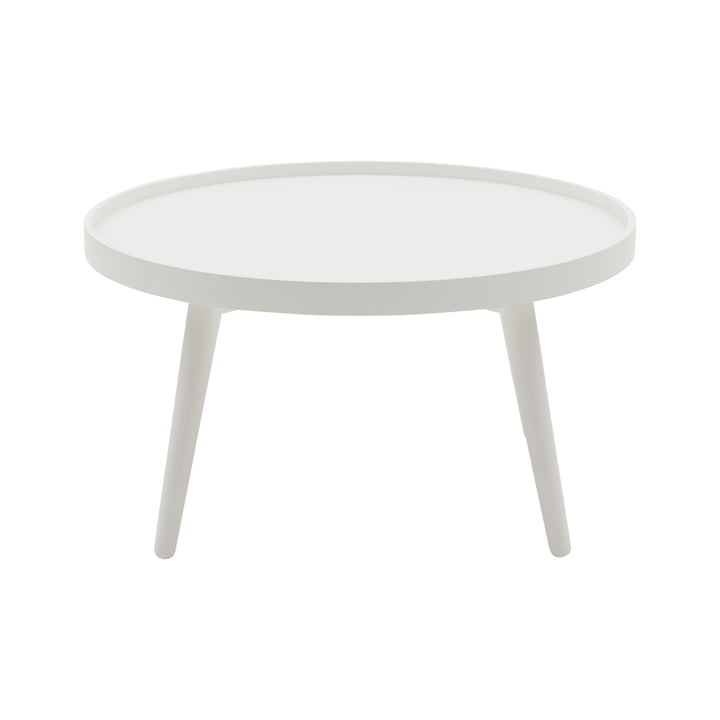 Alma Side table, large, white lacquered by Softline