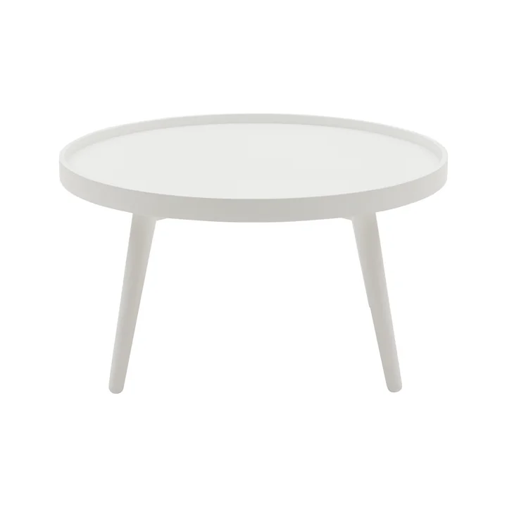 Alma Side table, large, white lacquered by Softline